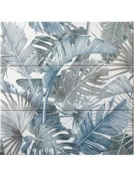 Savoia Botanical Blue Forest 25x75 Faience